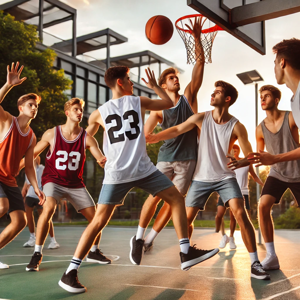 대학생들이 즐기는 스포츠 관련 사진