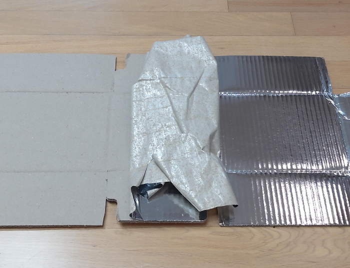 은박 코팅 택배 박스3