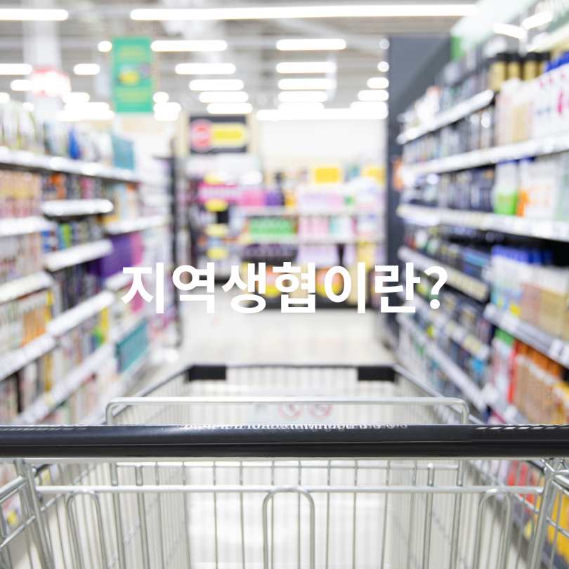 민생회복 소비쿠폰 2차, 생협 매장에서도 사용 가능