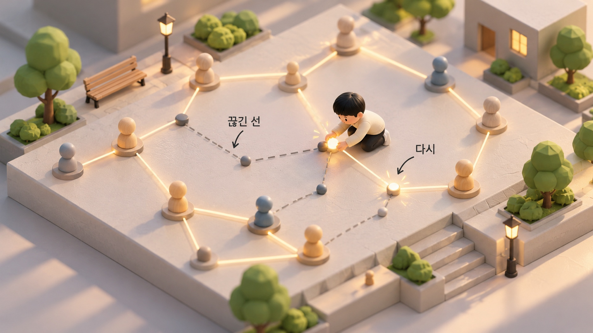 관계망은 저절로
