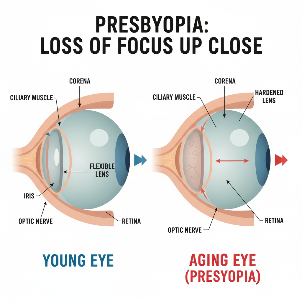2025년 최신 노안 교정술 방법