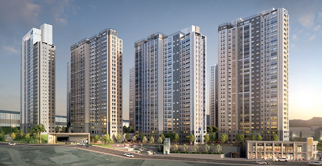 원주자이 센트로-전면도