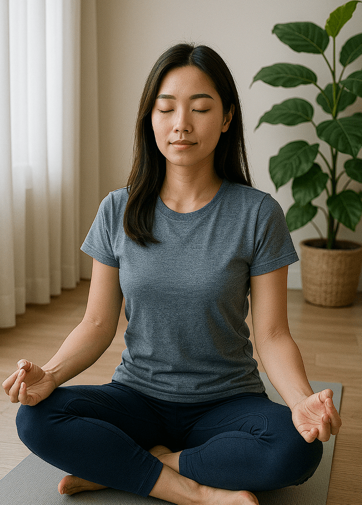 만성 스트레스 줄이는 호흡과 명상 관련 사진