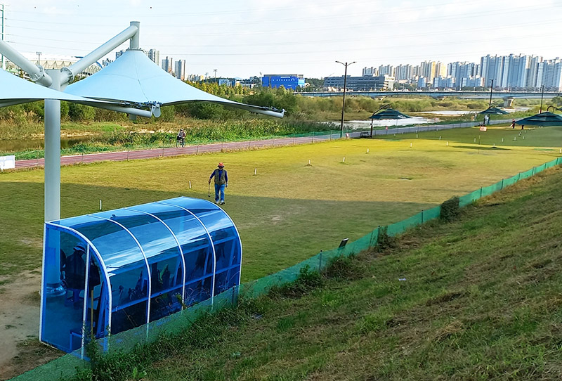경상남도 진주시 하대둔치파크골프장 소개