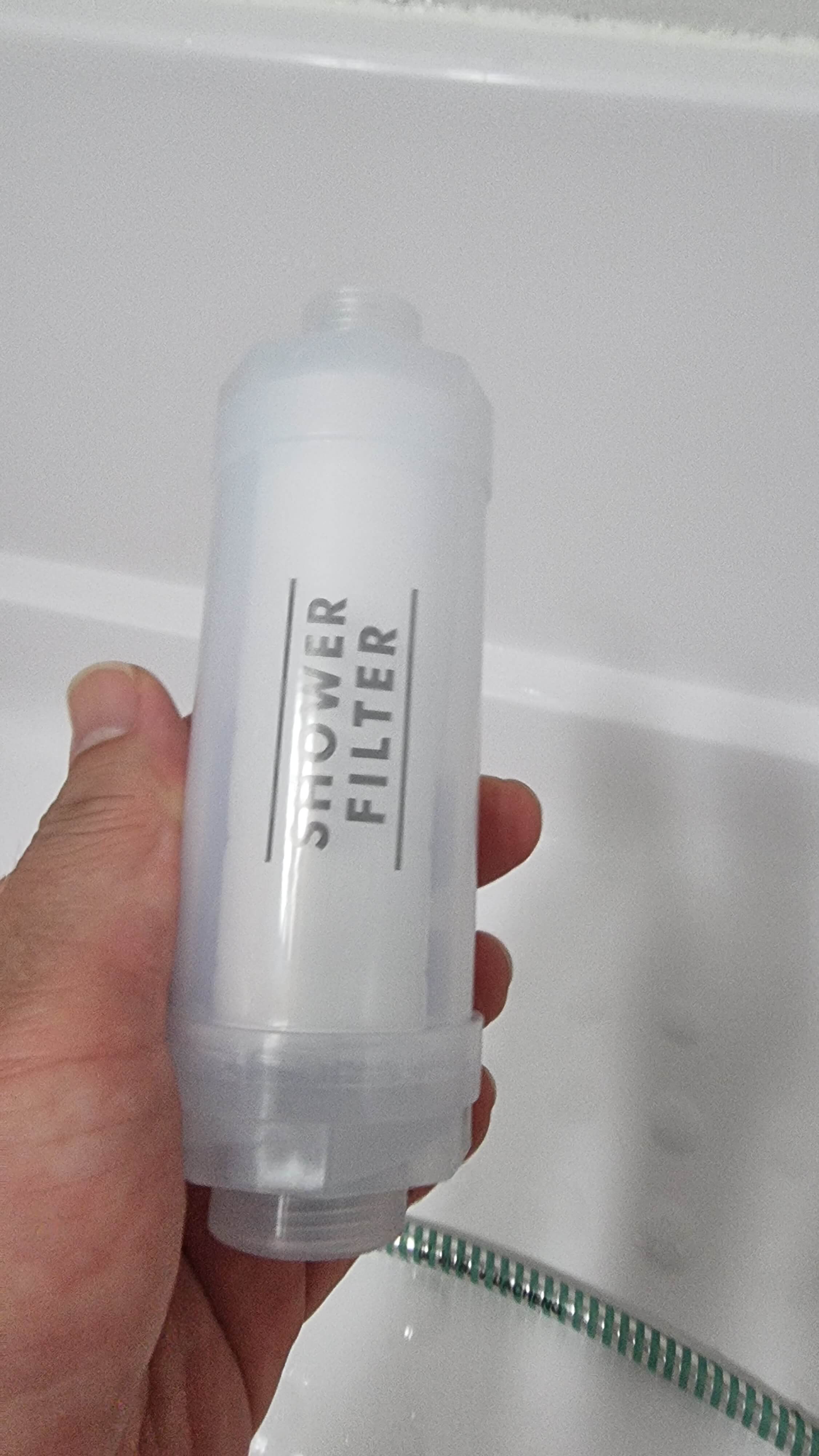 샤워기 필터 모습