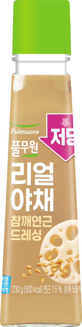 저당 리얼야채 참깨연근 드레싱