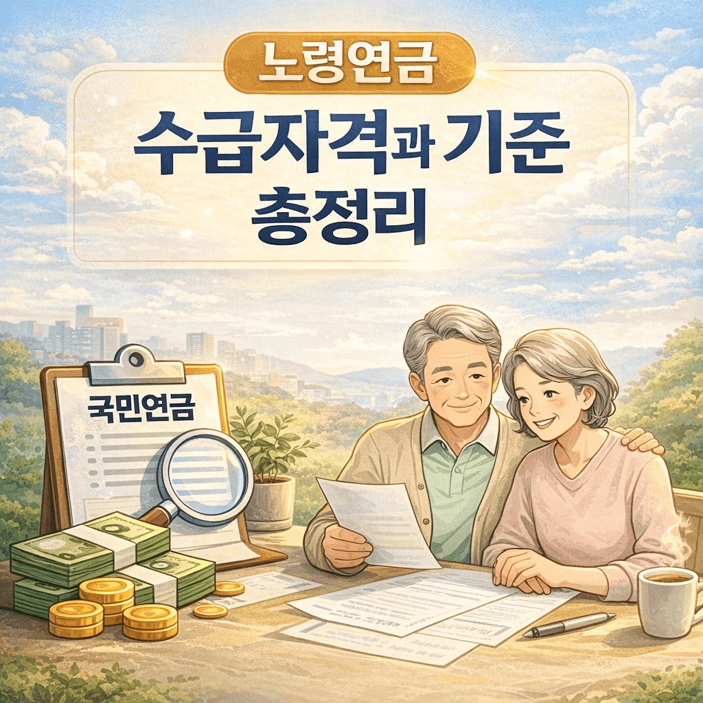 노령연금 수급조건 