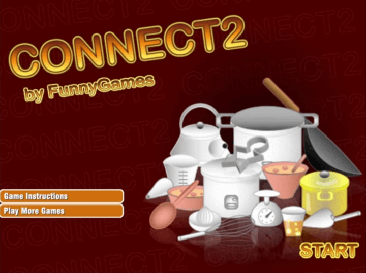 주방기구-짝맞추기-플래시게임-메인-화면