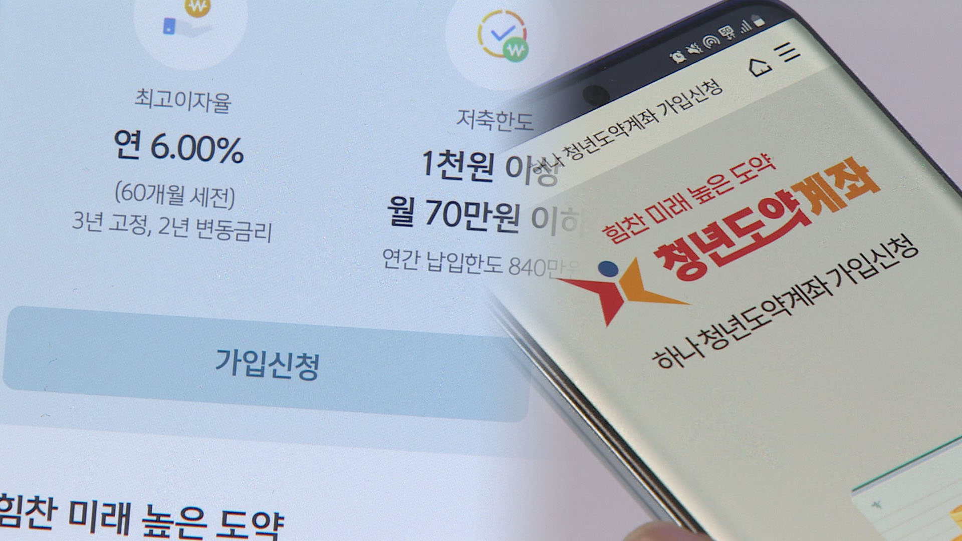 청년도약계좌 최대 5천만 원까지-통장