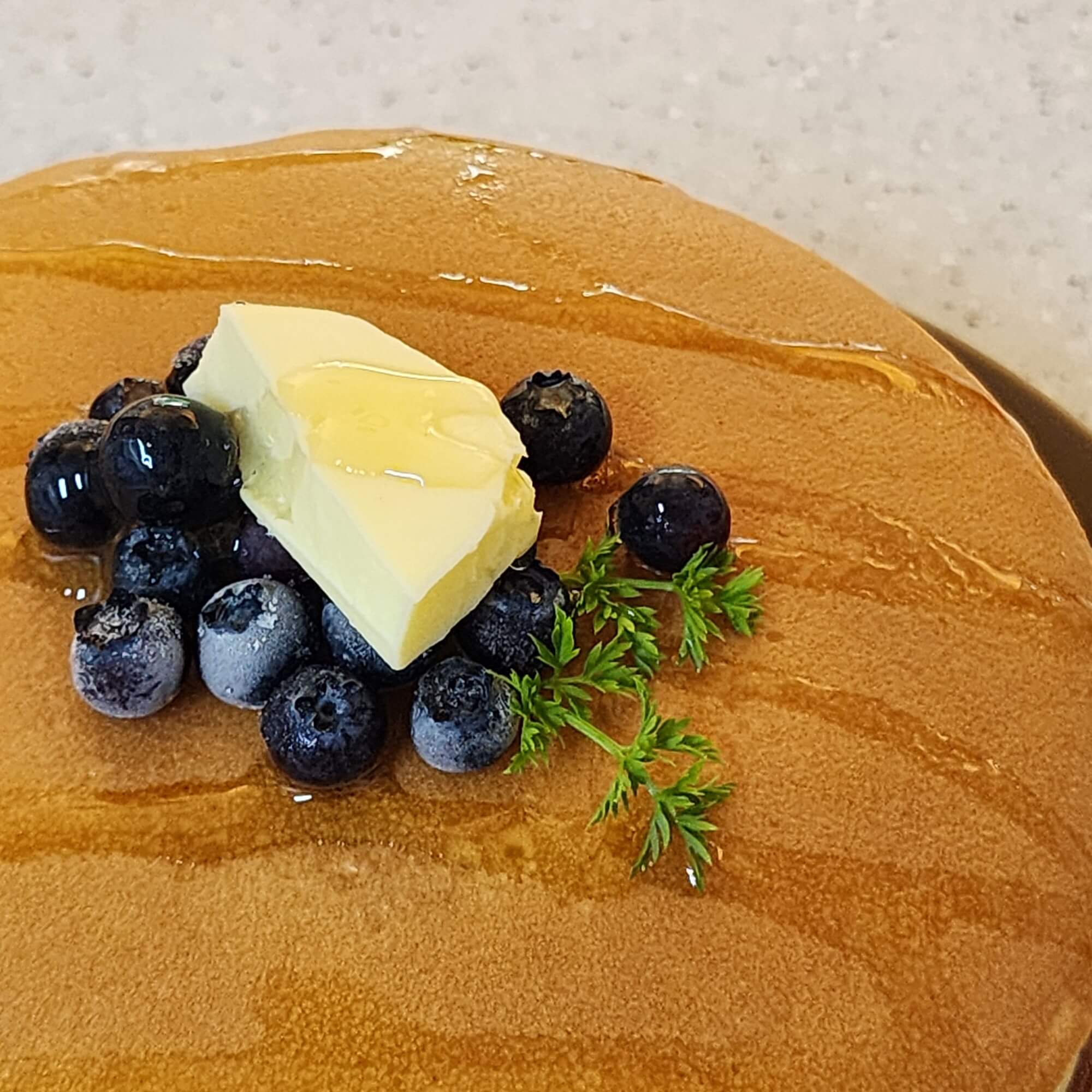 팬케이크 플레이팅