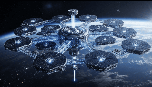 우주태양광 발전기술