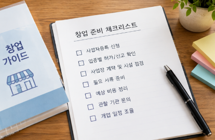 사업자등록 전 확인할 사항, 업종과 사업장에 따른 준비 절차