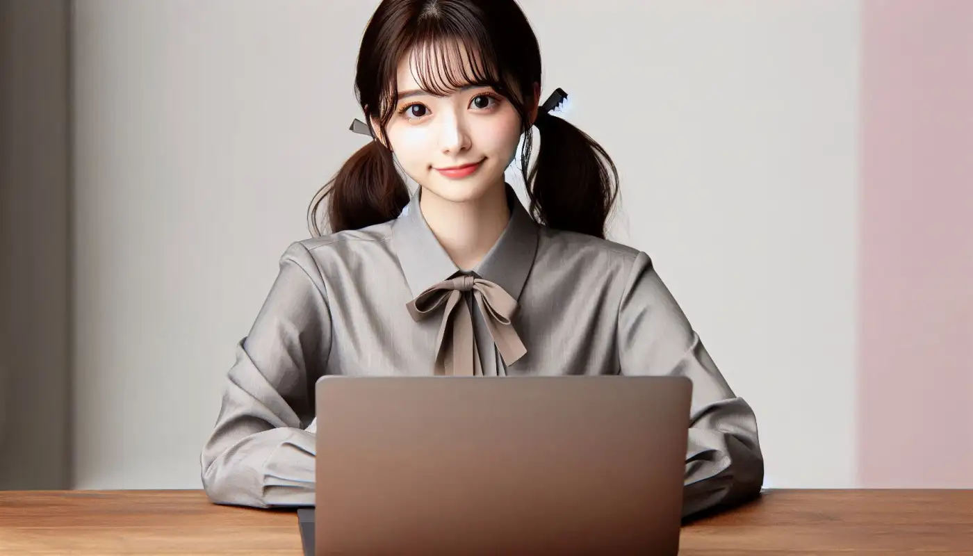 mexc-거래소-가입-방법을-알아보는-여성의-모습