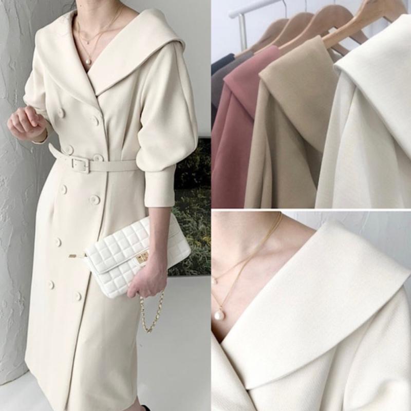 겨울 하객원피스 빅사이즈 돌잔치엄마 88 정장원피스 결혼식하객룩 상견례