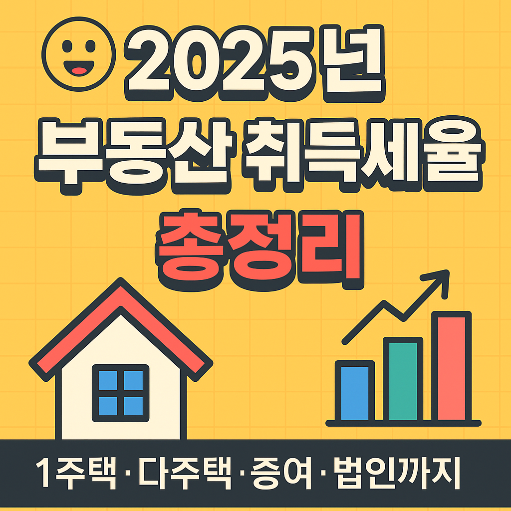 부동산 취득세율 계산