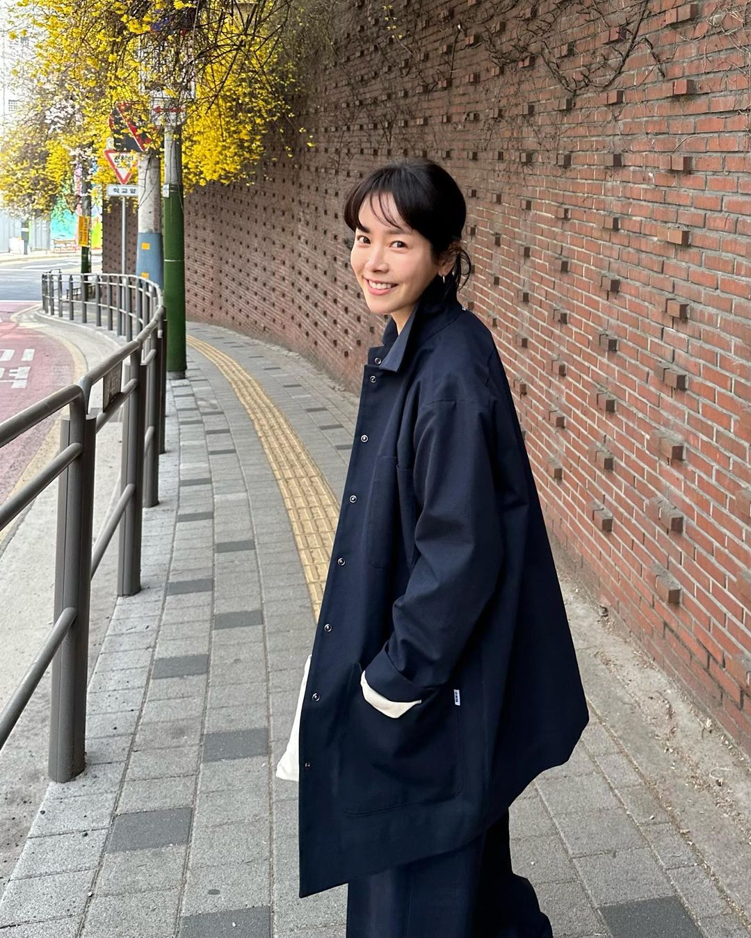 봄나들이 떠나는 한지민