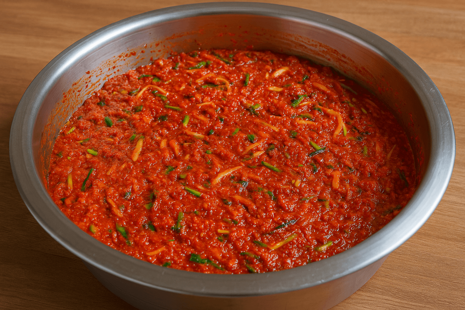 김치 양념 - 사진