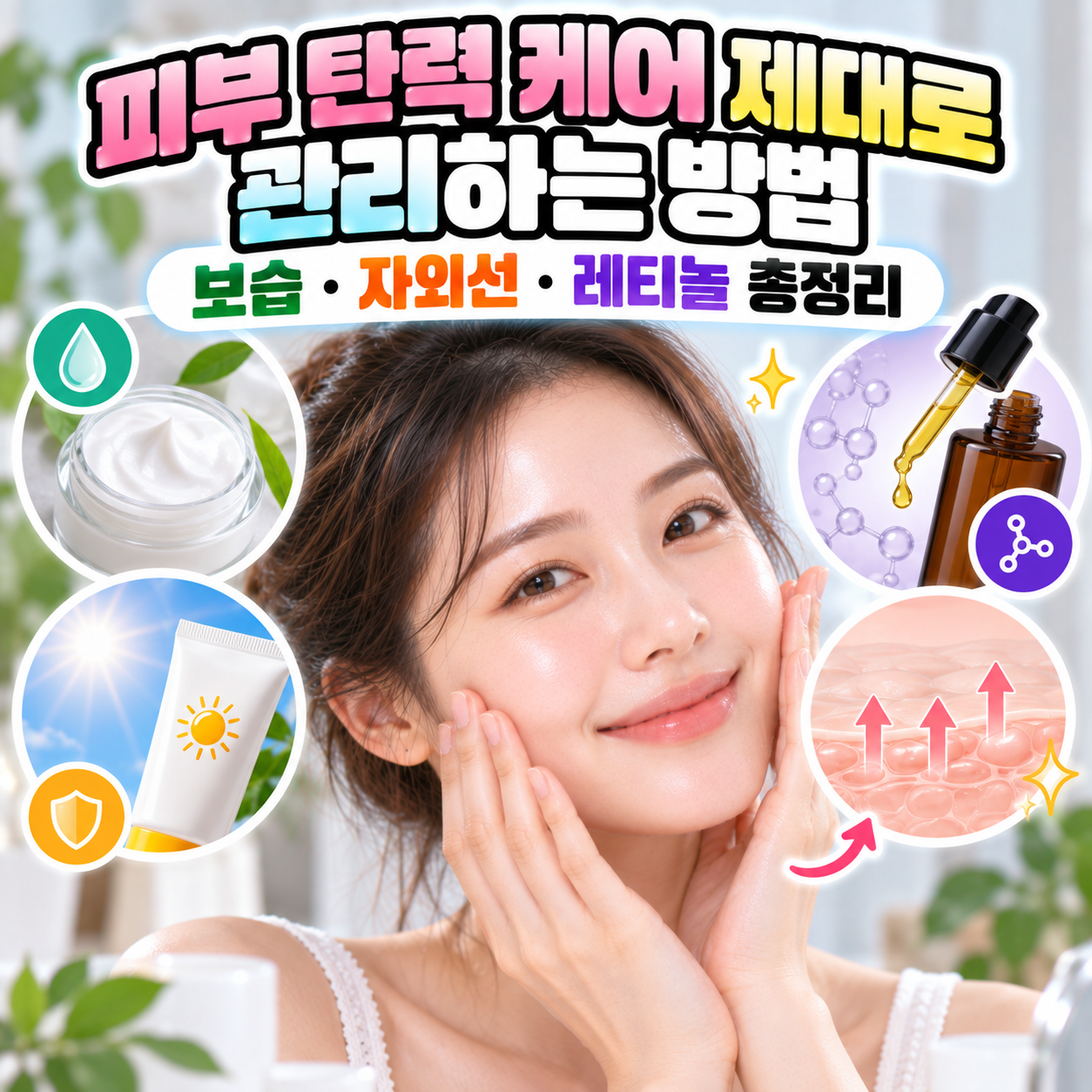 피부 탄력 케어