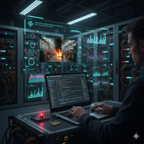 Python으로 이미지에서 화재/연기 감지(Fire and Smoke Detection) 응용