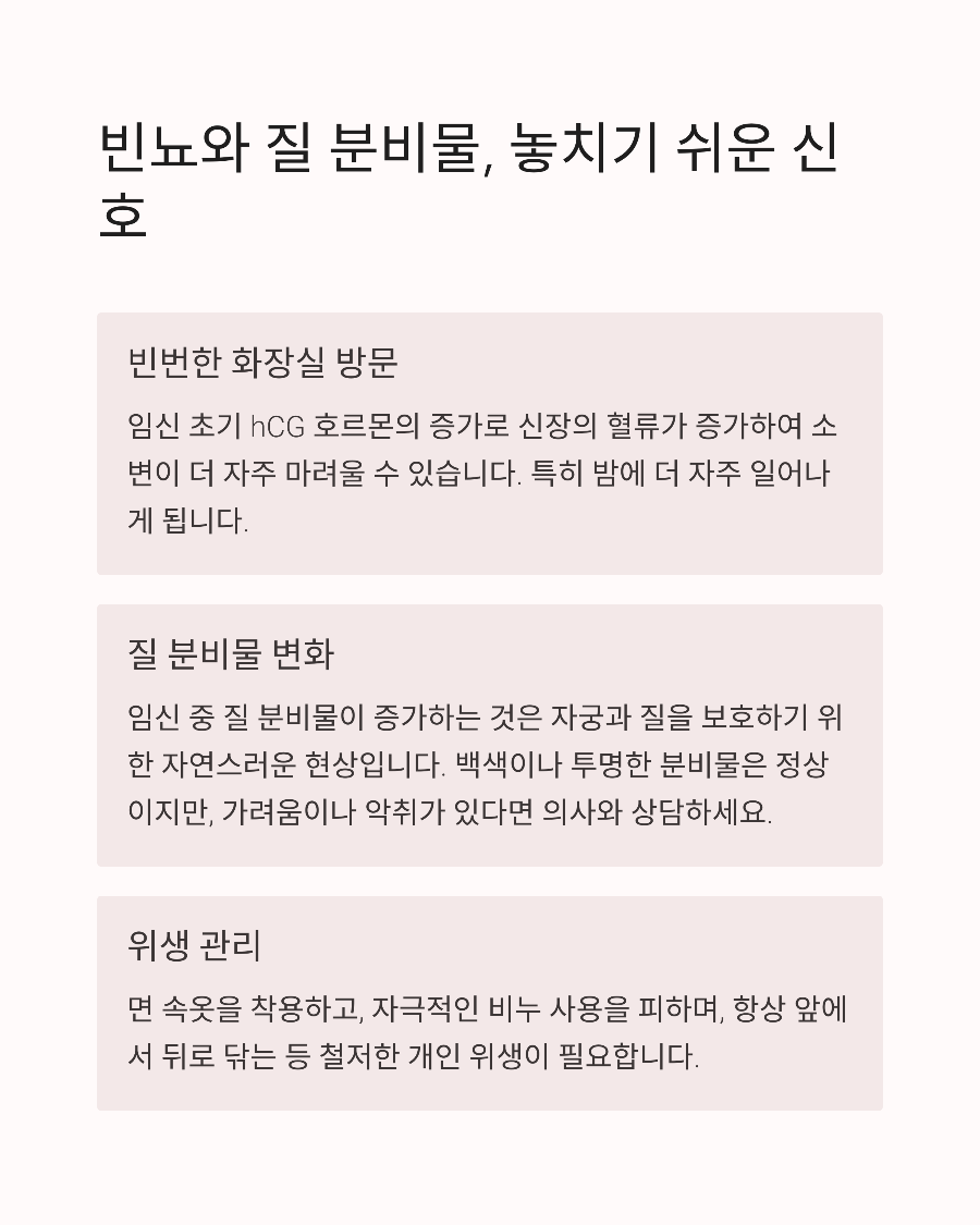 임신 극초기 증상 총정리 당신도 모르게 나타나는 변화들