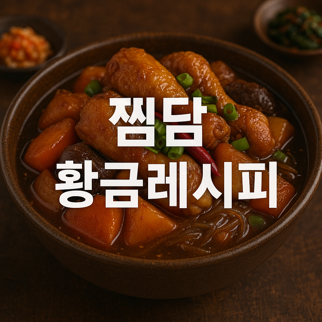 찜닭 황금레시피