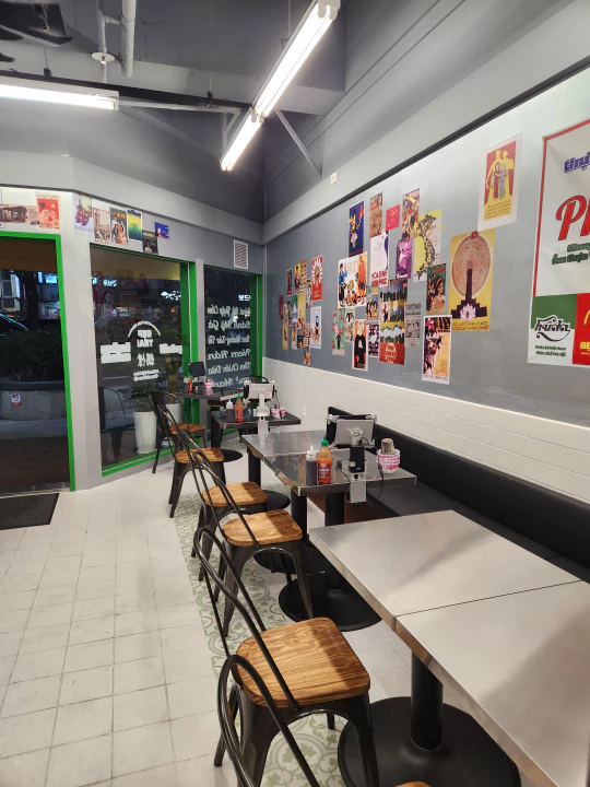 뎁짜이 가락시장역점 내부 인테리어 모습