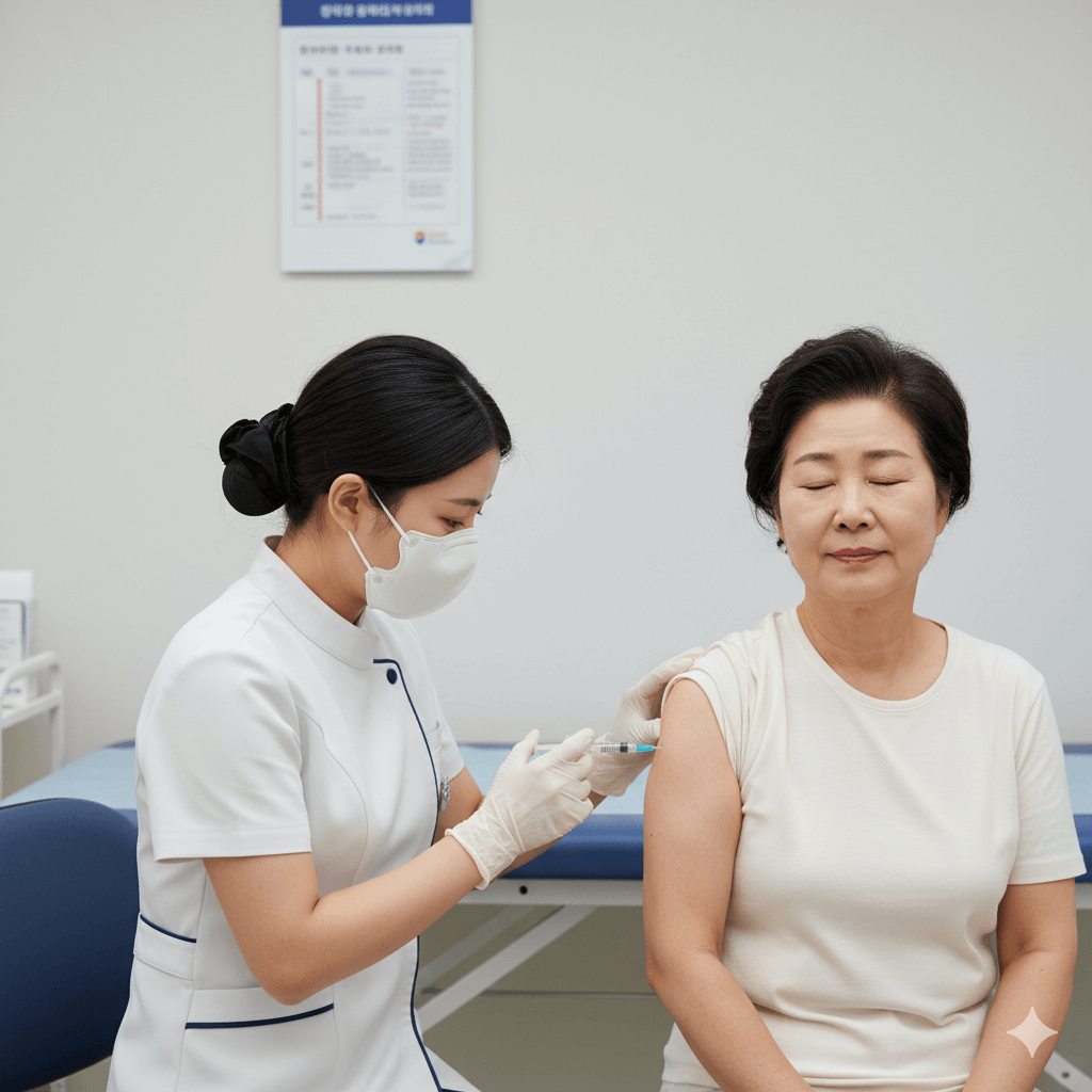 성남시 대상포진 무료접종 - 사진