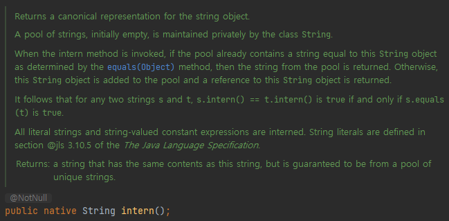 Intern 메서드 설명