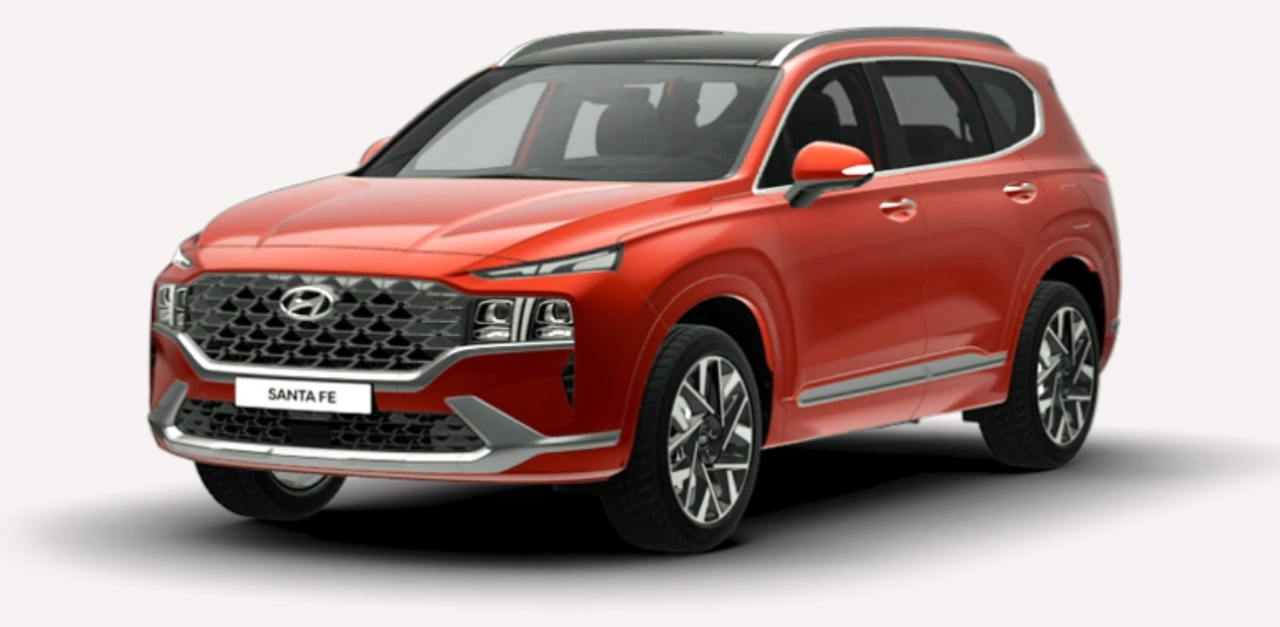 싼타페 tm 색상코드 - 라바 오렌지(색상코드 : YR2)