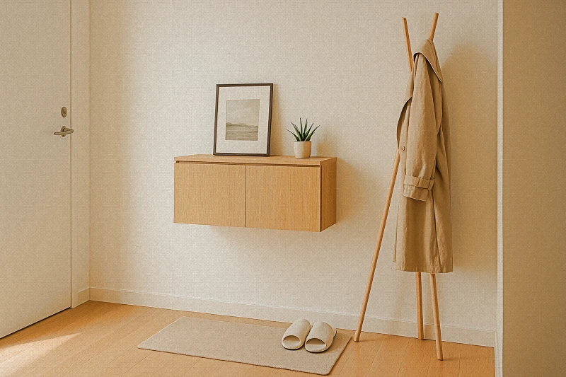 자취방 수납 - 현관 정리 아이디어