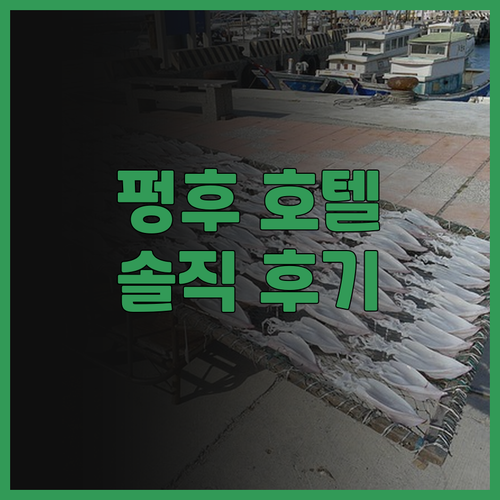 펑후 디스커버리 호텔 마공 시티 후기..