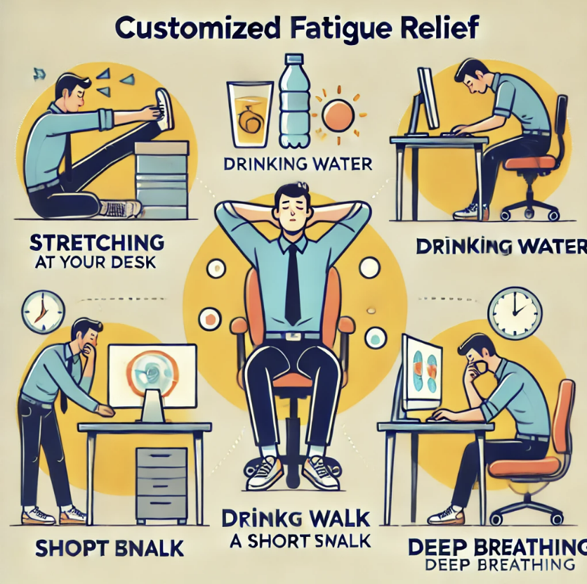 직장인 피로 맞춤 해소법
