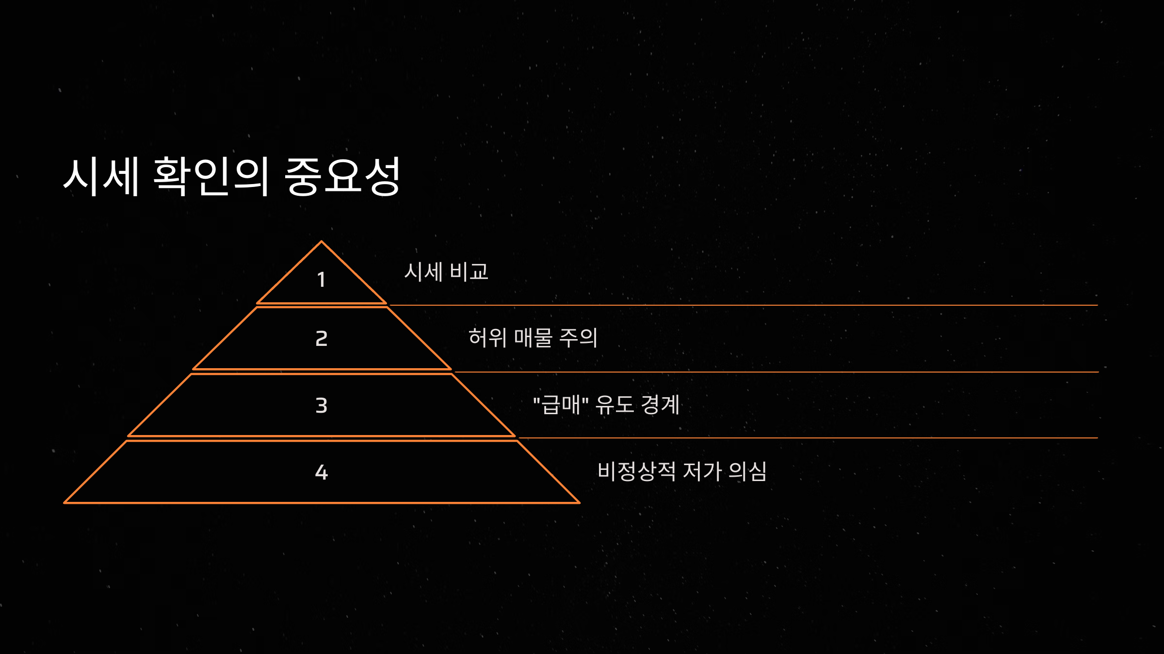 시세보다 너무 저렴한 차 조심하기