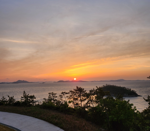 해남 숙소 '해남126오시아노호텔' 후기-오션뷰와 노을