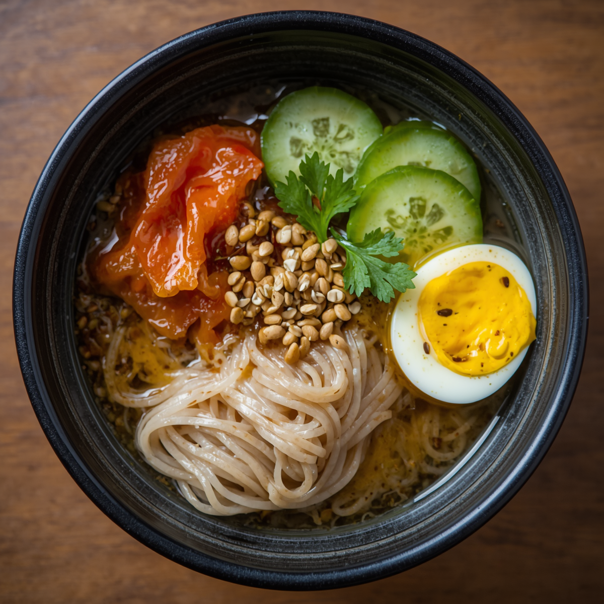 들기름 막국수 왜 맛있는지 직접 만들어보니 알겠더라