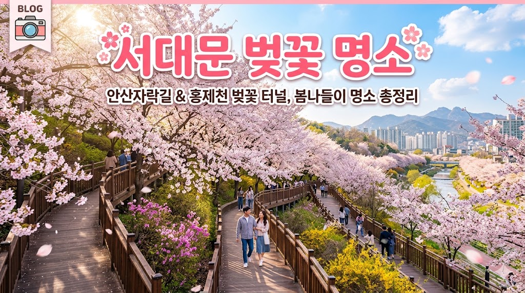 서대문 벚꽃 명소