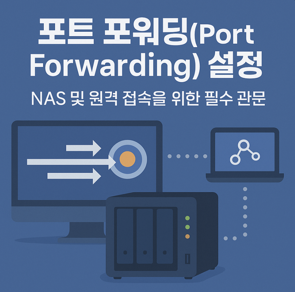 포트 포워딩(Port Forwarding) 설정, NAS 및 원격 접속을 위한 필수 관문