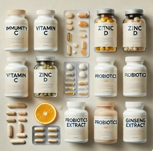 비타민&amp;#44; 유산균&amp;#44; 아연&amp;#44; 홍삼 등 면역력 높이는 영양제들