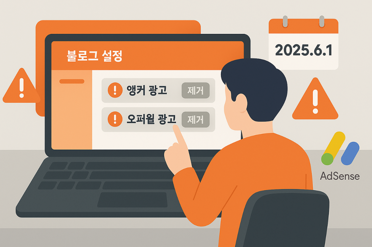 티스토리 광고 정책, 앵커 광고 삭제, 오퍼월 광고 삭제, 애드센스 광고, 티스토리 수익화, SEO 최적화, 티스토리 정책 변경, 블로그 광고 수익, 인피드 광고, 디스플레이 광고