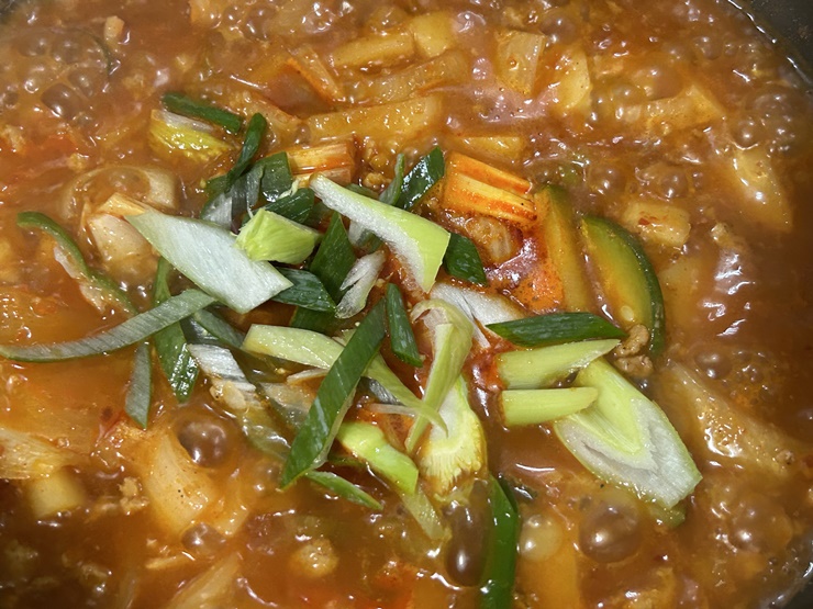 대파-넣어-끓이기