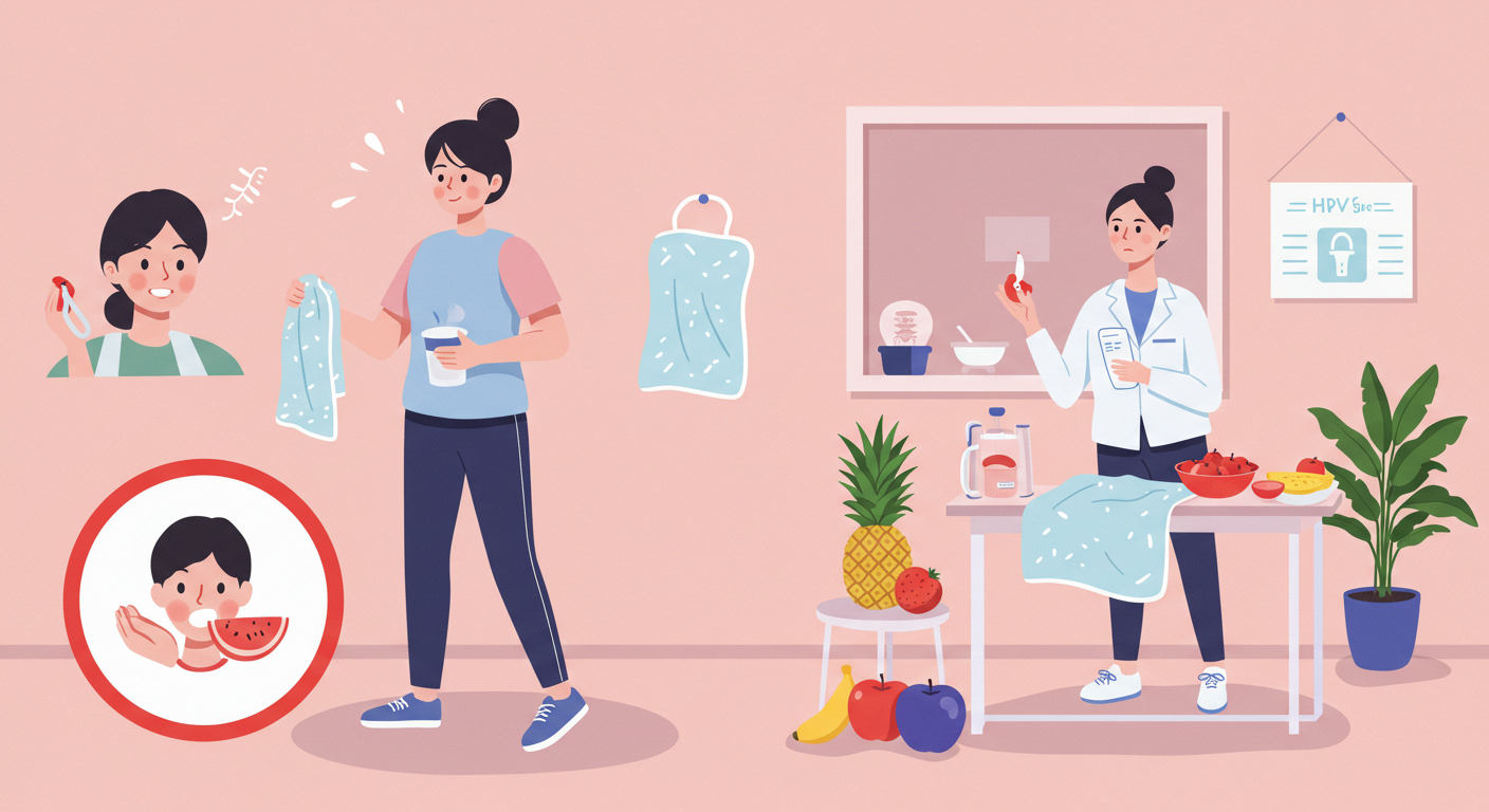 곤지름, HPV, 곤지름 치료