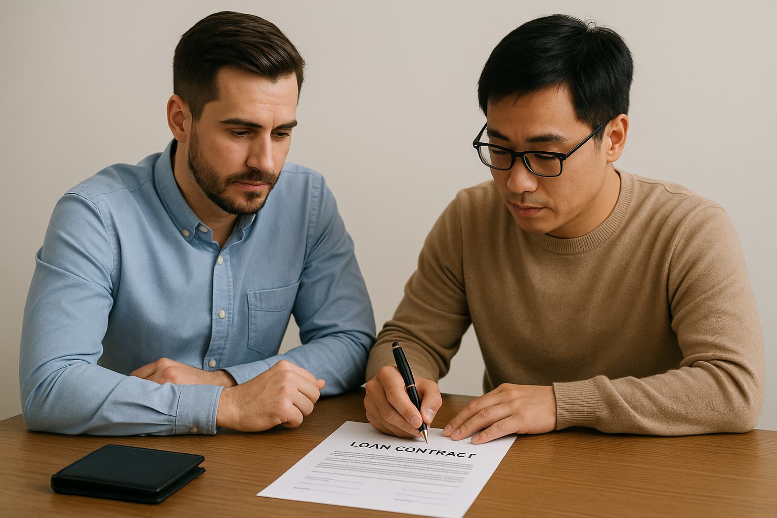 변호사는 아닙니다만 금전 거래 안전 서류