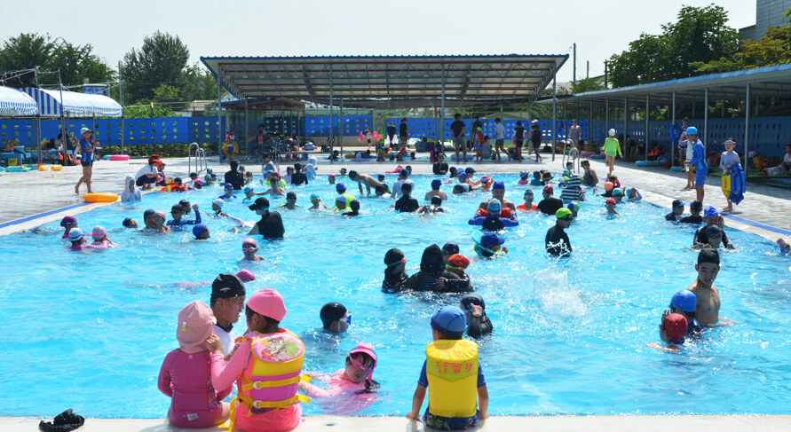 한강 야외수영장