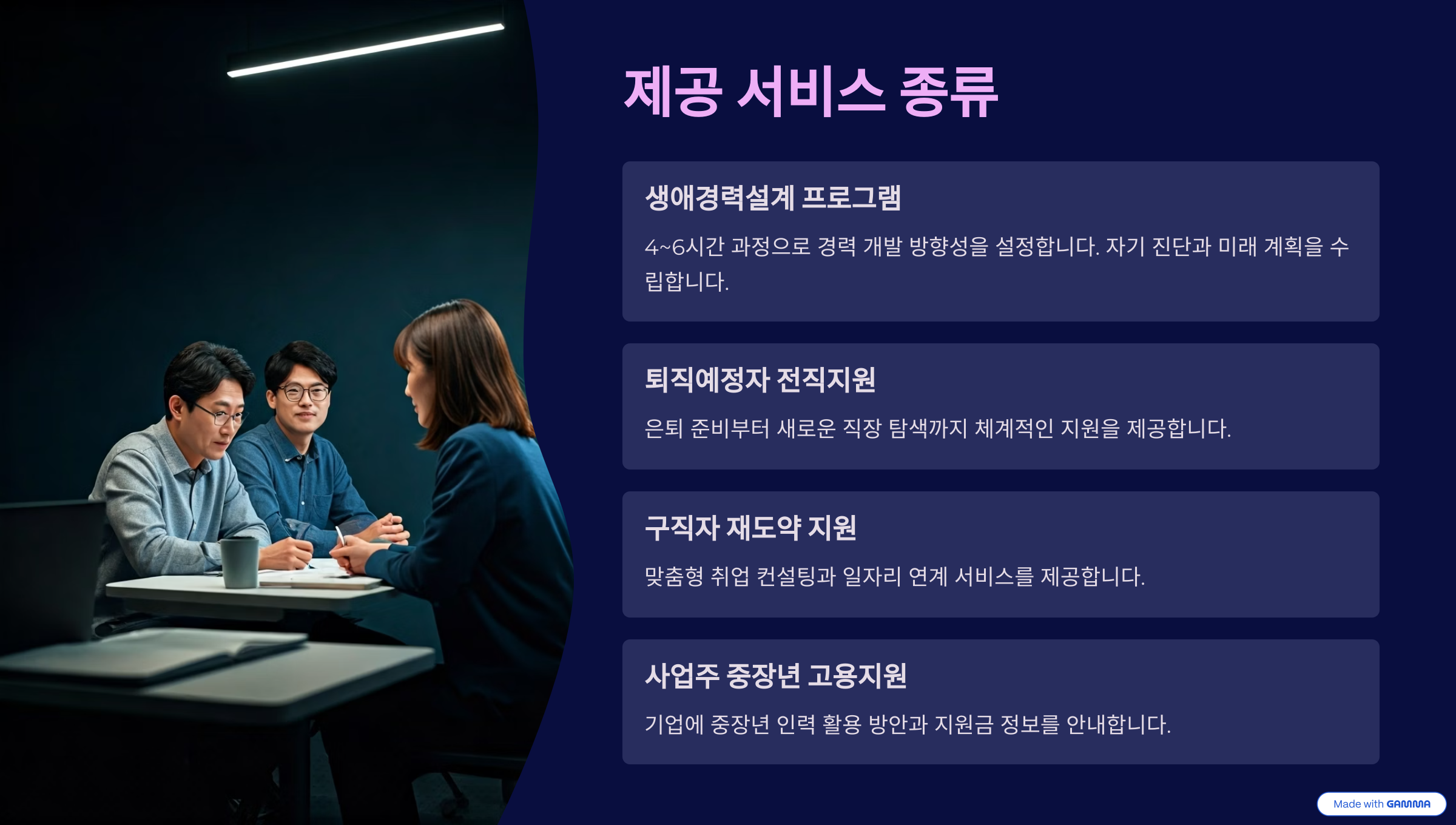 중장년 내일센터신청 방법 및 소개