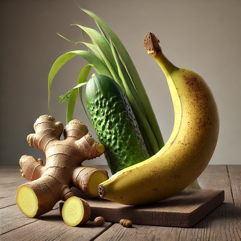 생강-오이-바나나