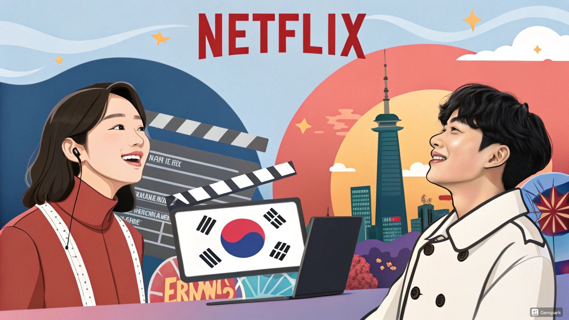 웹소설과 웹툰이 해외 시장 관련 이미지