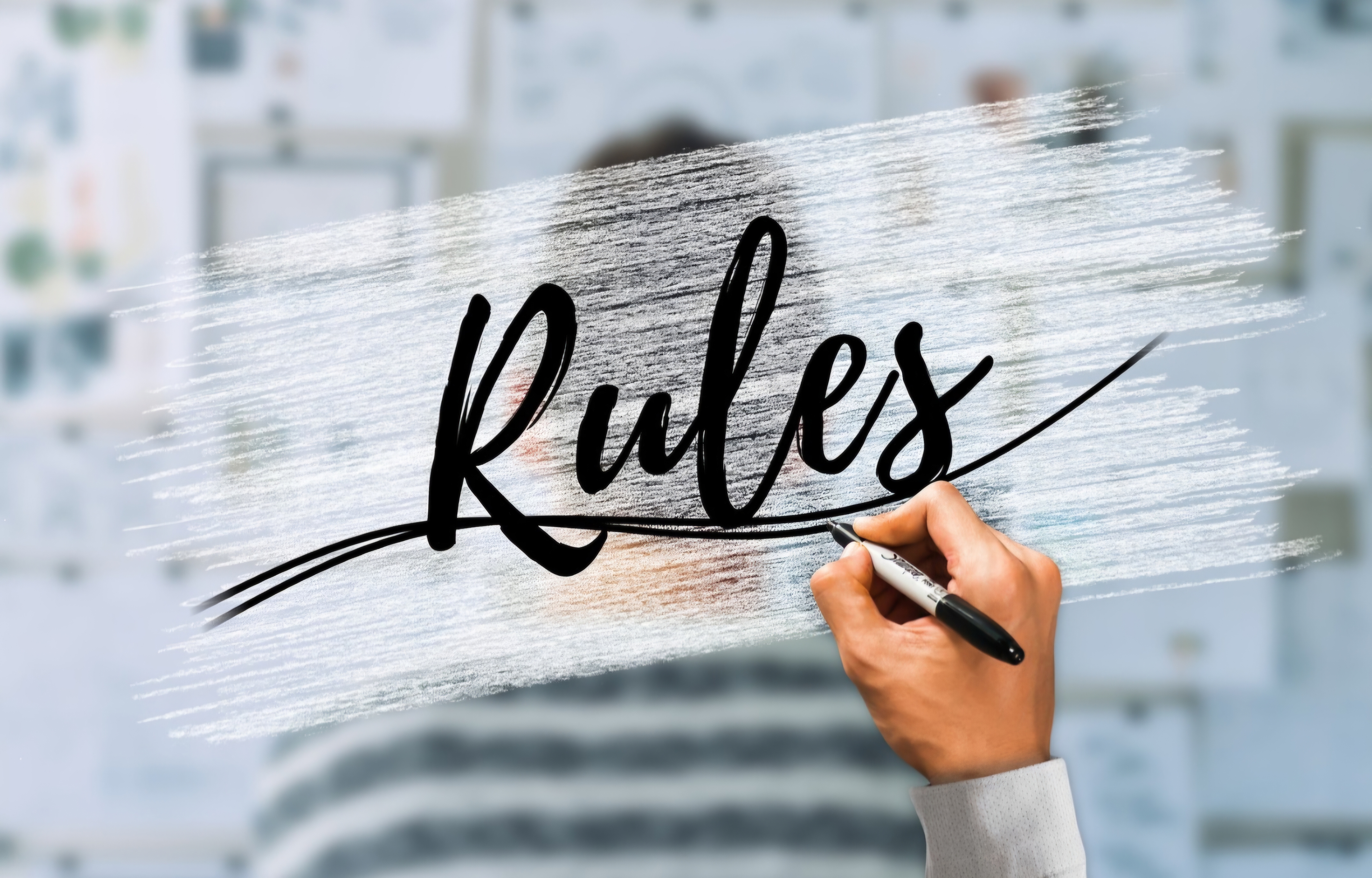 Rules라는 글씨 이미지