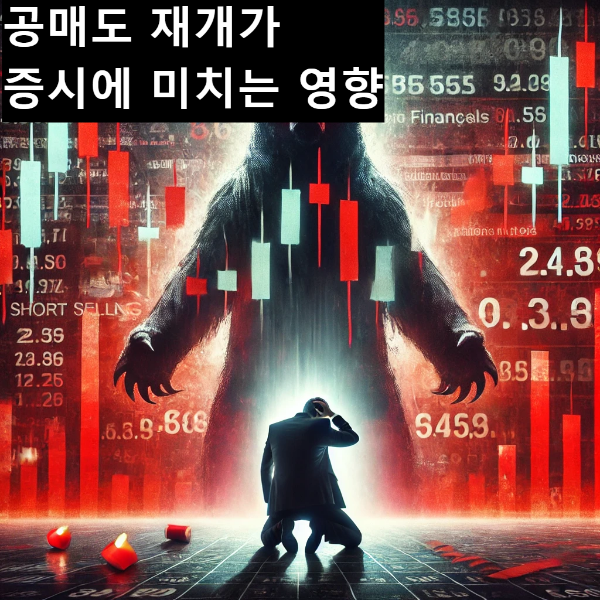 공매도 재개가 증시에 미치는 영향