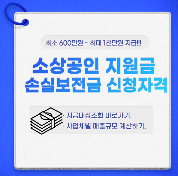 소상공인지원금