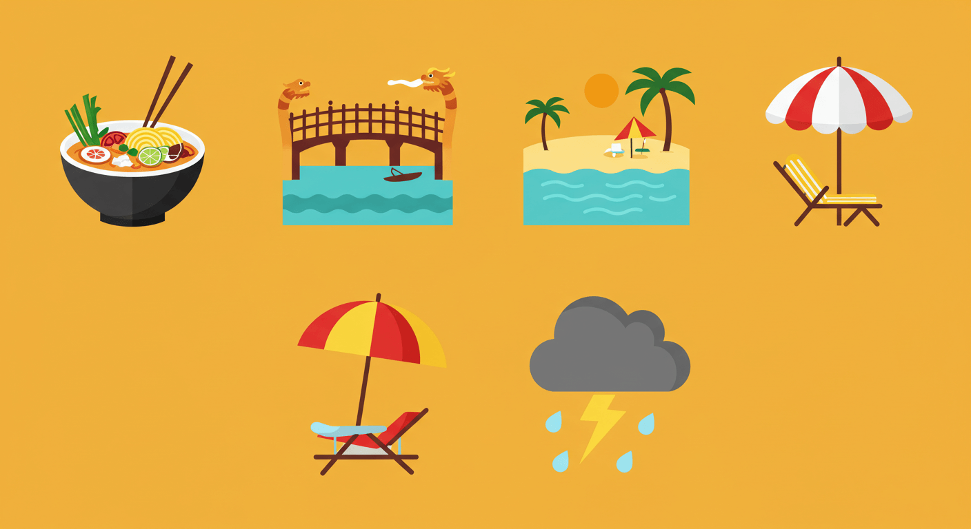 2. 베트남 – 하노이와 다낭의 여행자 선호도 차이